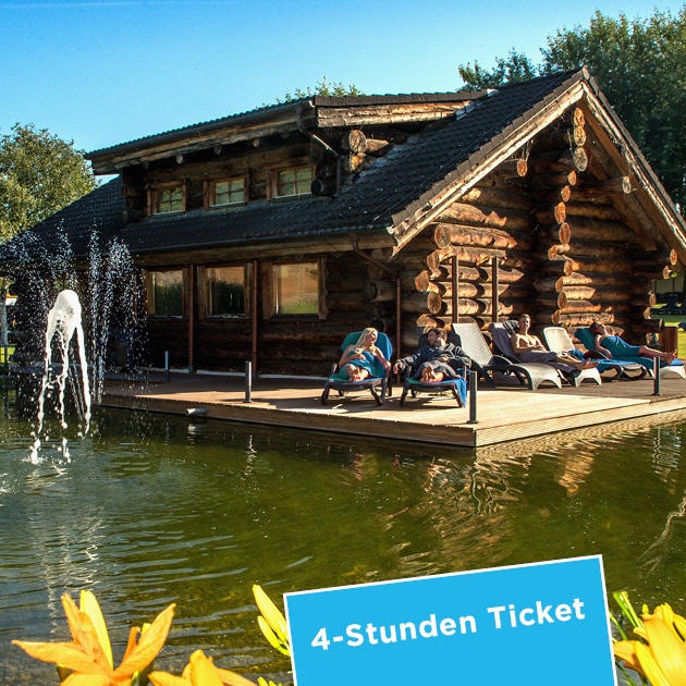 Das Foto zeigt unsere Lapplandsauna von außen