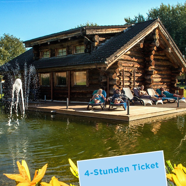 Das Foto zeigt unsere Lapplandsauna von außen