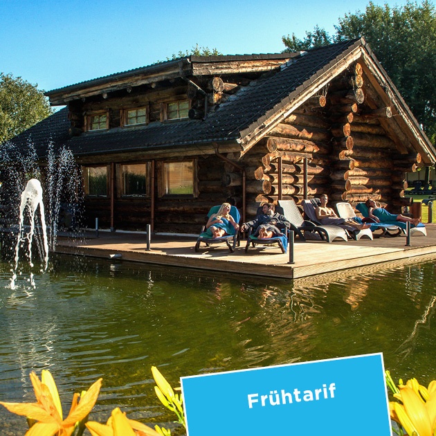 Das Foto zeigt unsere Lapplandsauna von außen